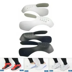 1 Pair Shoes Shields for Sneaker Anti Crease Wrinkled Fold Shoe Support Toe Cap Sport Ball Shoe Head Stretcher Shaper Protector