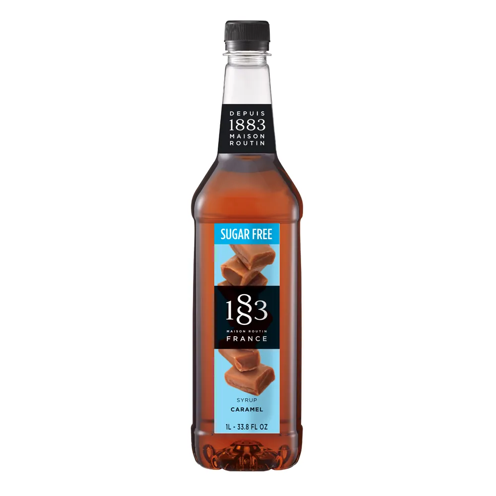 1883 Maison Routin Sugar Free Caramel Syrup (1L)