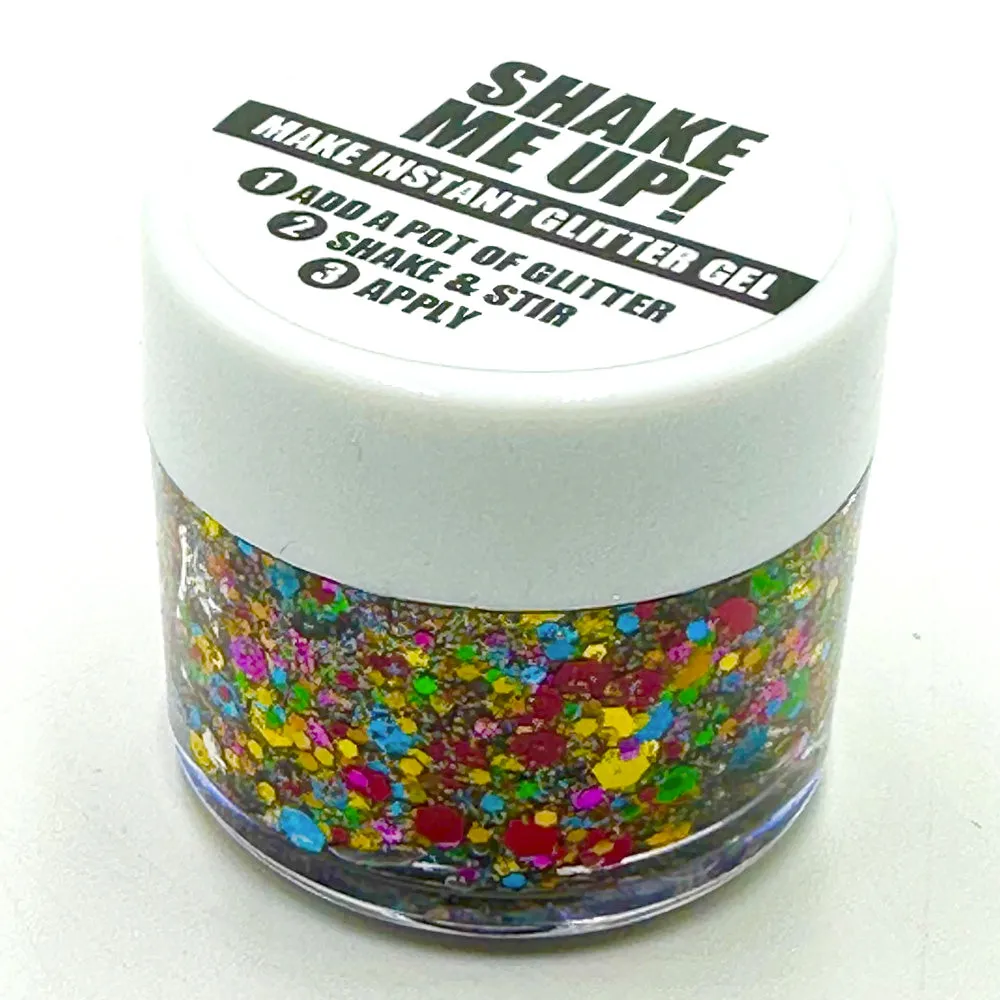 Biodegradable Glitter Gel - Holographic Rainbow (Chunky Mix)