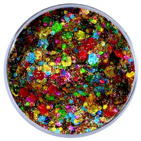 Biodegradable Glitter Gel - Holographic Rainbow (Chunky Mix)