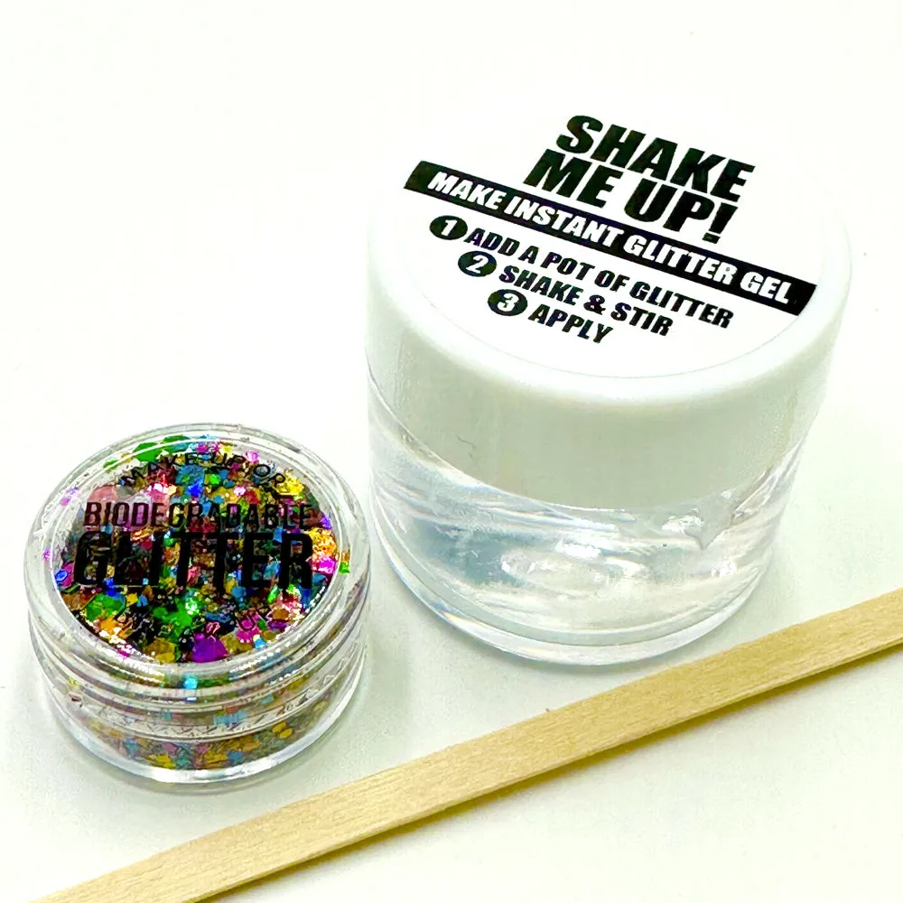 Biodegradable Glitter Gel - Holographic Rainbow (Chunky Mix)