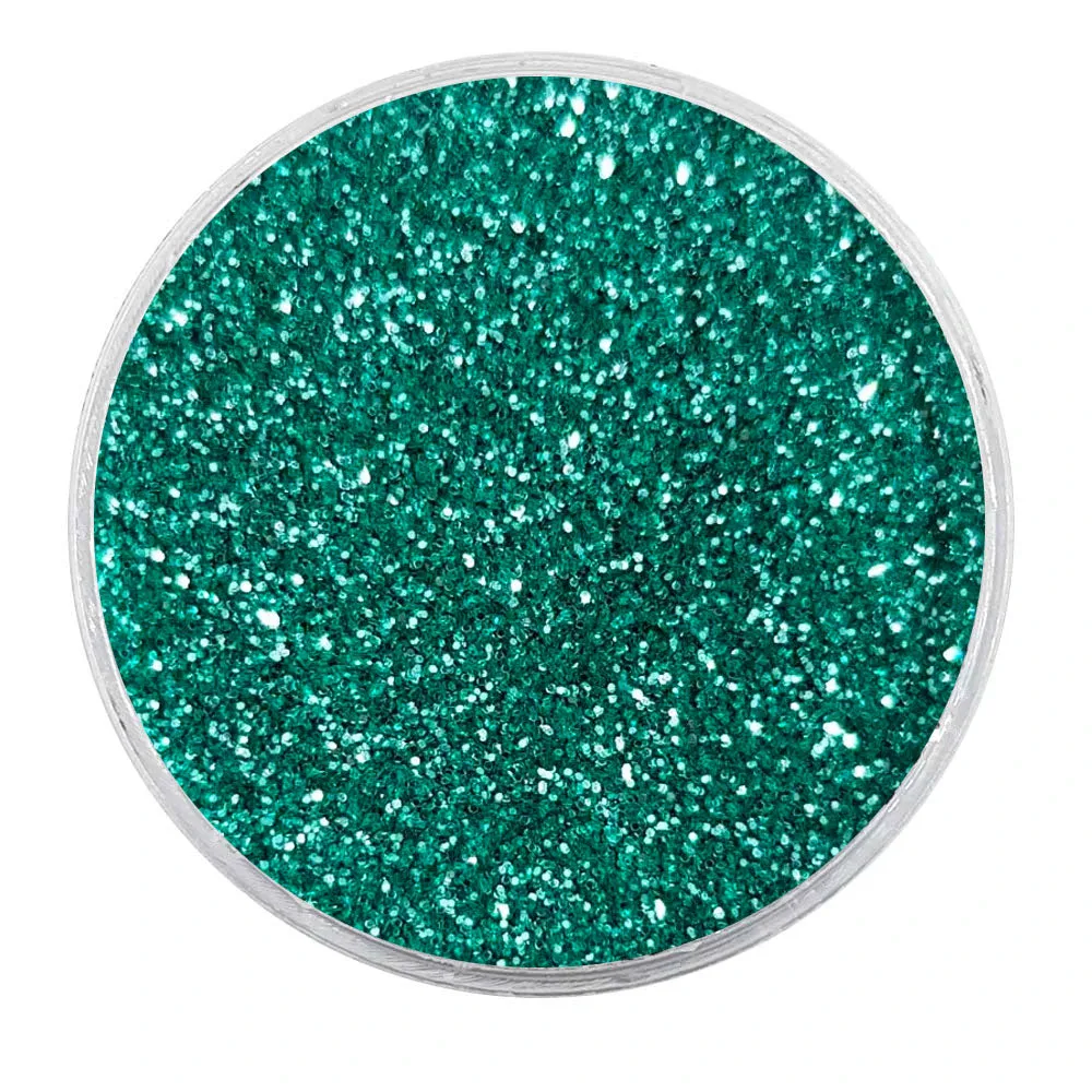 Biodegradable Metallic Turquoise Glitter - Fine Glitter