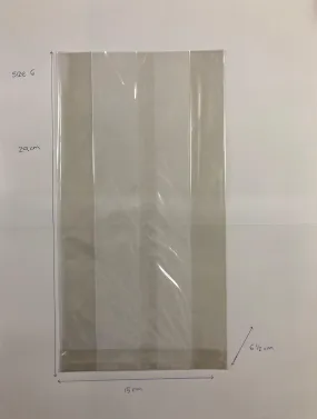 Cellophane Bags Size 6 (50)