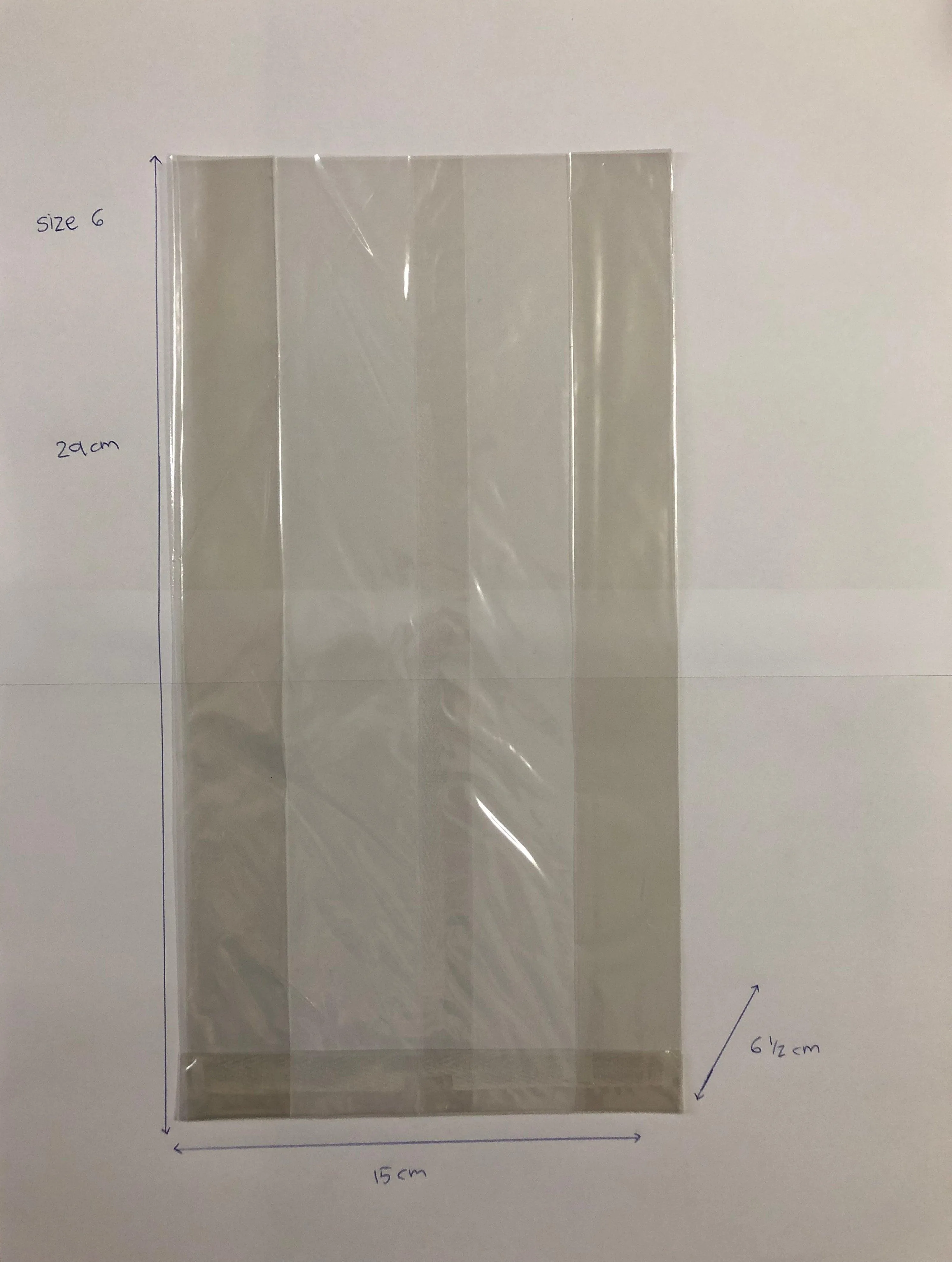 Cellophane Bags Size 6 (50)