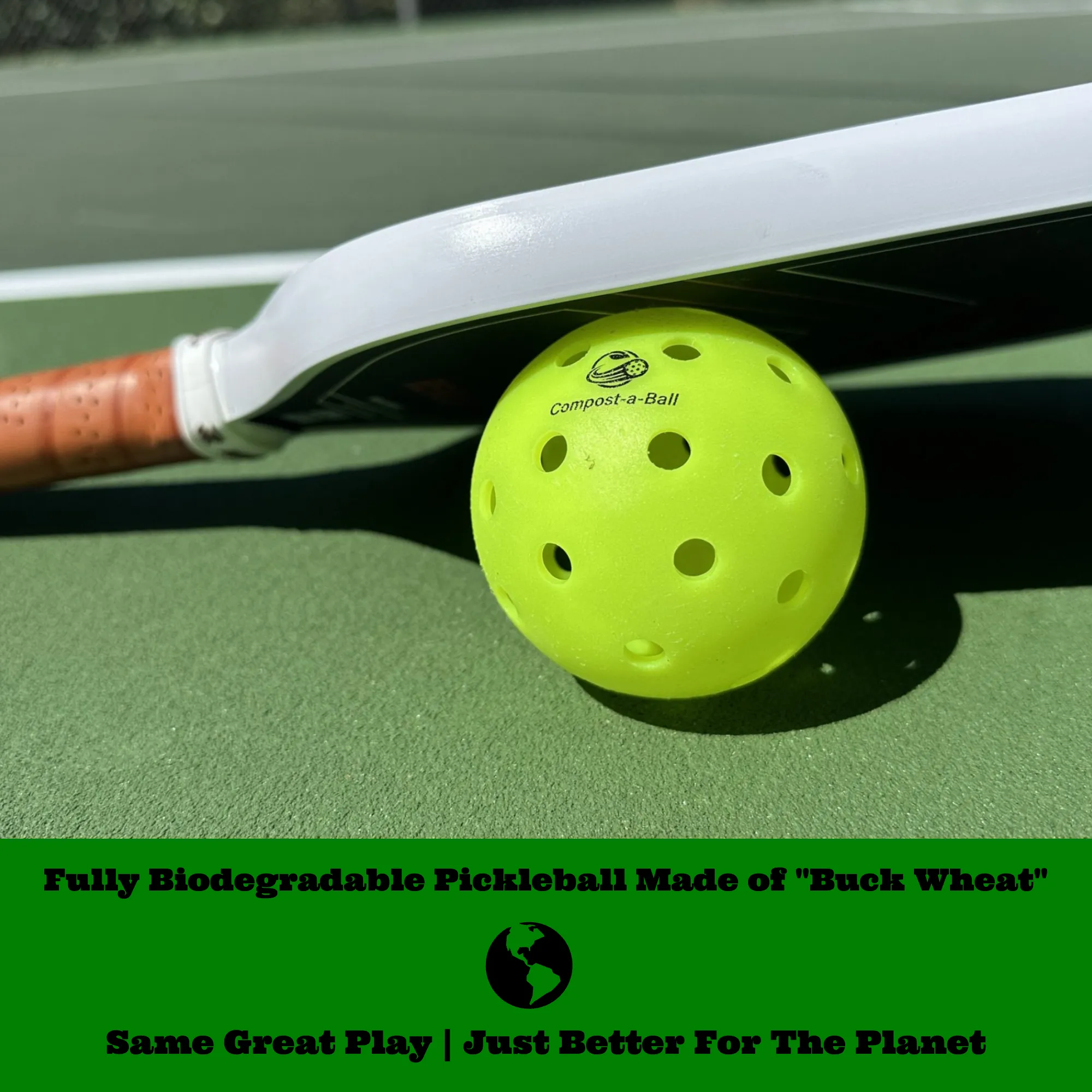 Compost-a-ball- Biodegradable & Recyclable Pickleball Balls