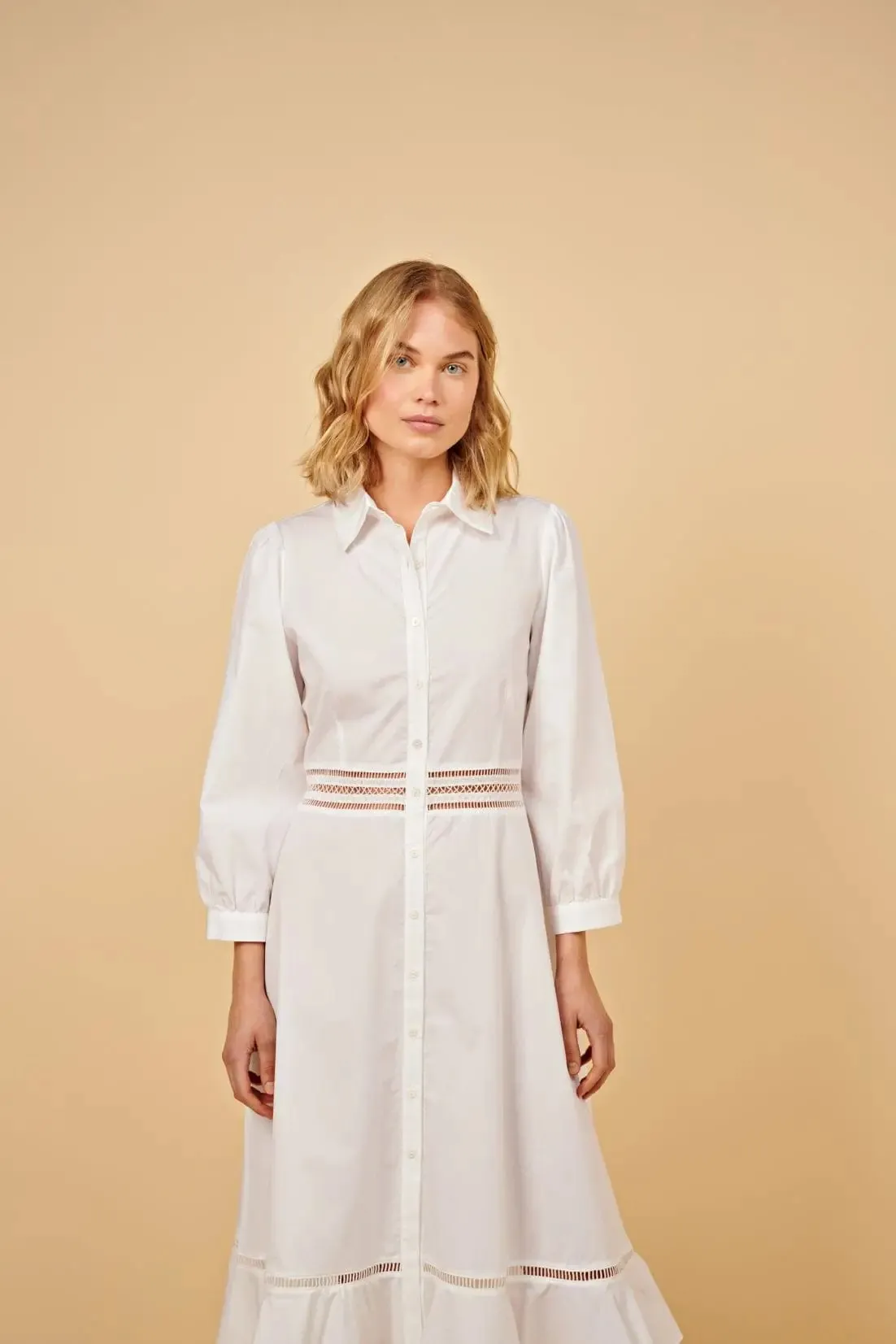 Dido Poplin Midi Shirtdress