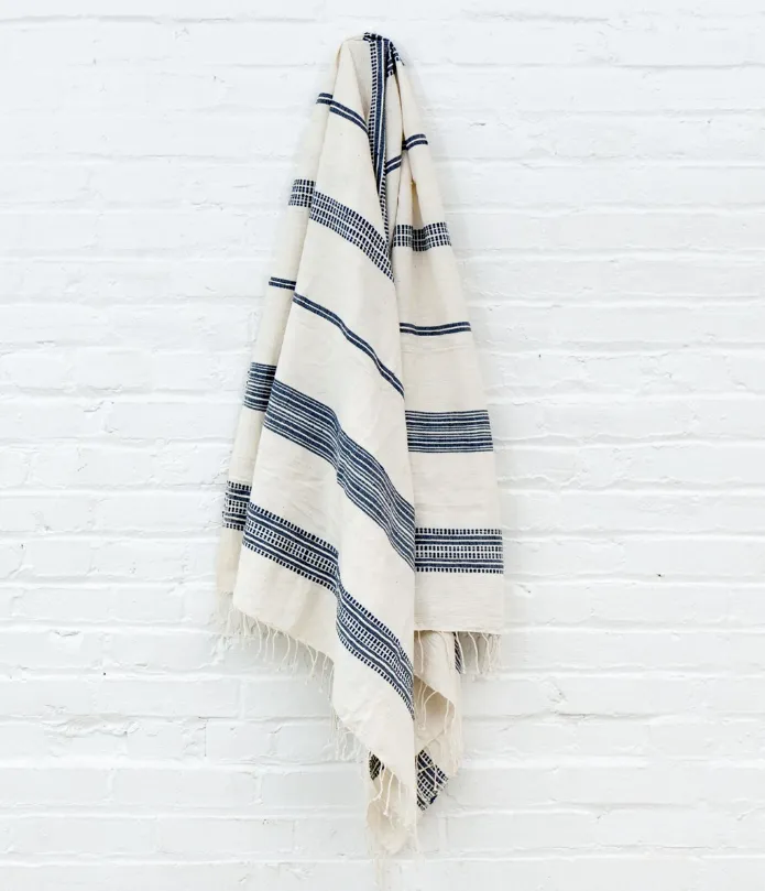 Ethiopian Cotton Bath Towels- Hand Woven (many colors)- Eco-Friendly, Fair Trade