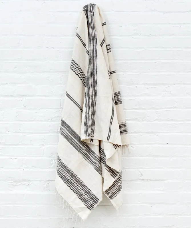 Ethiopian Cotton Bath Towels- Hand Woven (many colors)- Eco-Friendly, Fair Trade