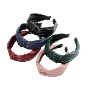 Vegan Leather Headband