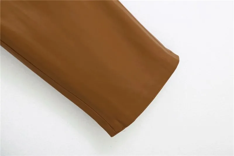 VEGAN LEATHER TROUSERS