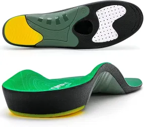 Walkomfy Heavy Duty Support Plantar Fasciitis Insoles Arch Support Orthotic